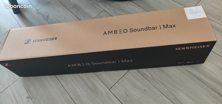 Sennheiser AMBEO Soundbar MAX 250W Virtual 5.1.4-Channe...