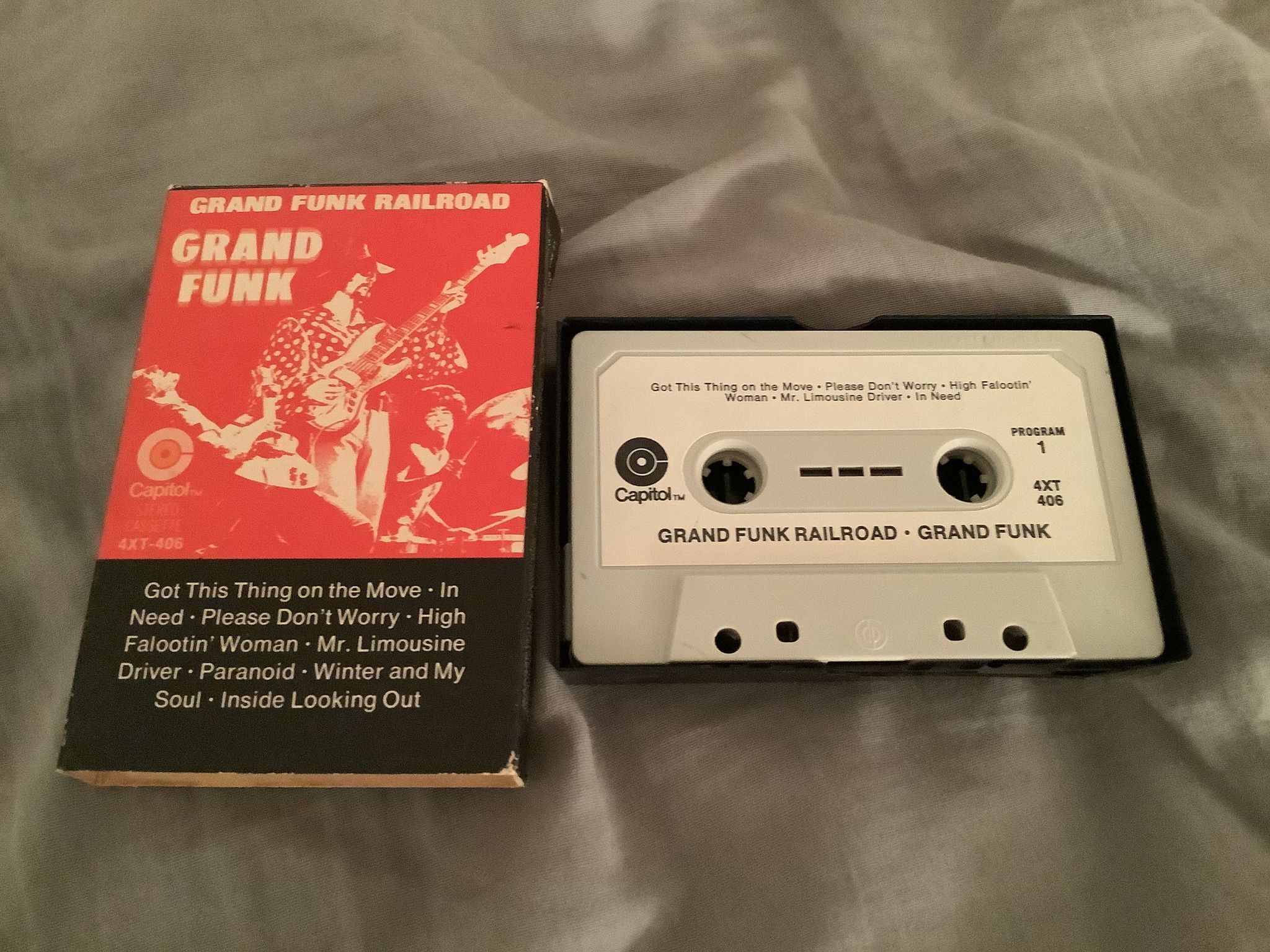 Grand Funk Railroad Original Pre Recorded Cassette  Gra...