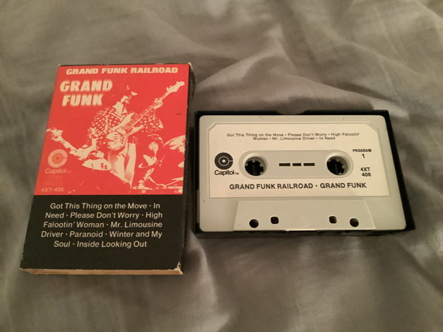 Grand Funk Railroad Original Pre Recorded Cassette  Gra...