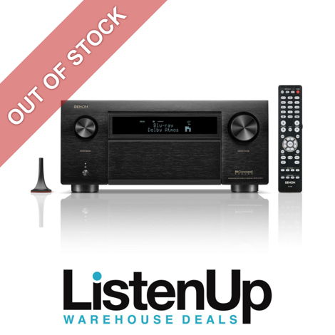 Denon AVR-A10H 13.4 Ch 8K AV Receiver with HEOS
