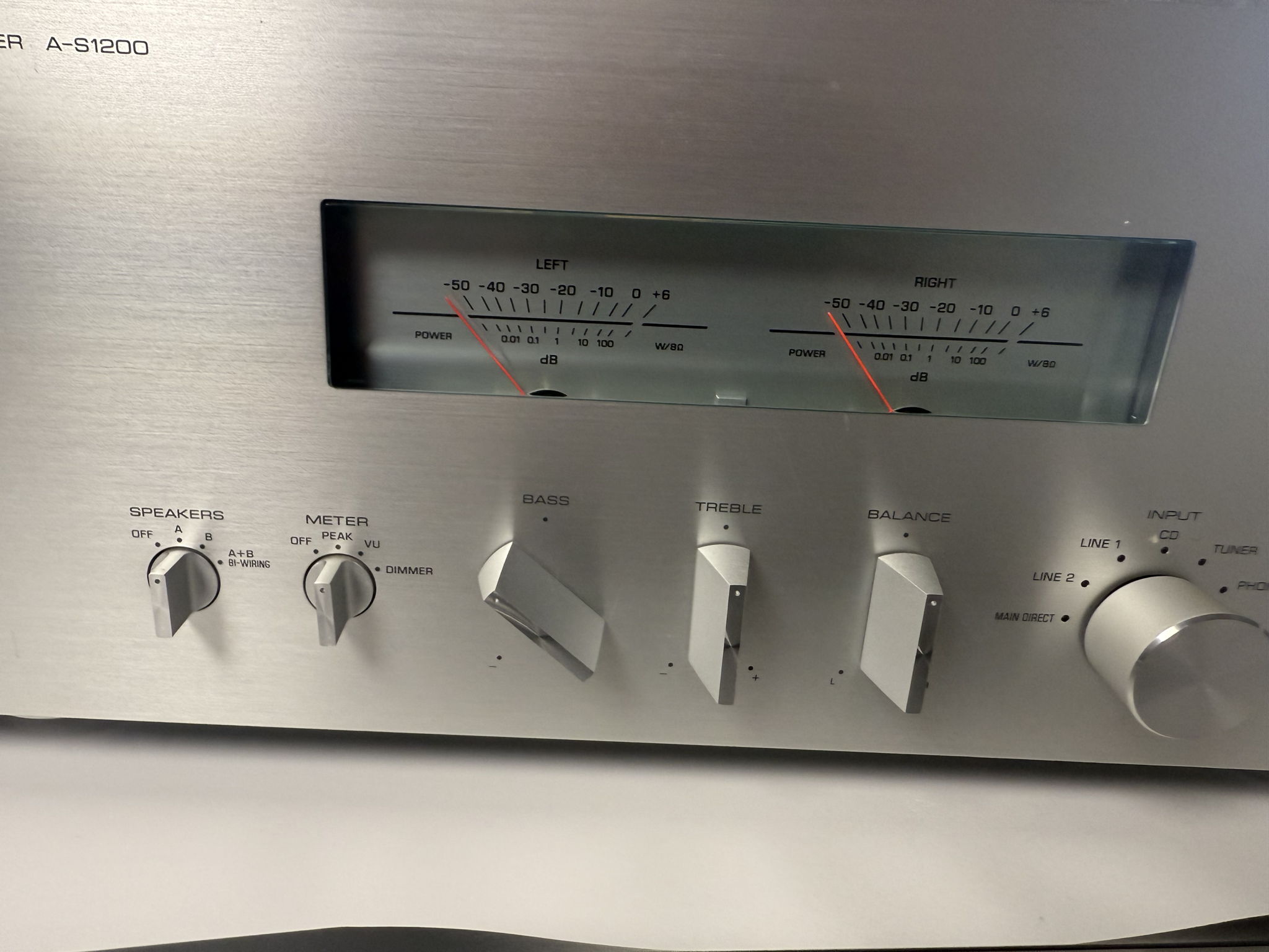 Yamaha  A-S 1200 90W Stereo Integrated Amplifier (Silver)