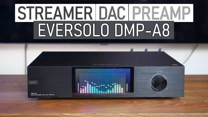 Eversolo DMP-A8 digitial audio player DAC / preamp  FRE...