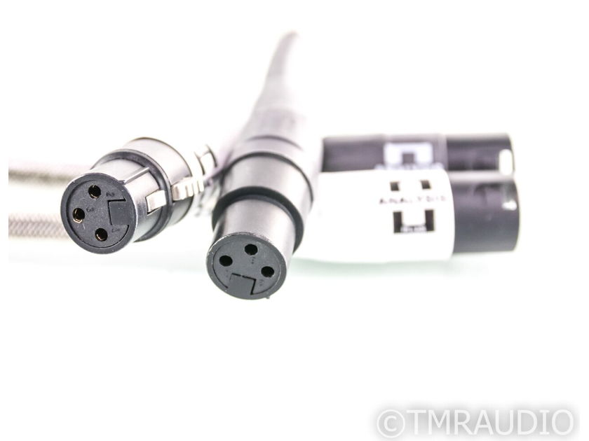 Analysis Plus Silver Oval XLR Cables; 4.8m Pair Balanced Interconnects (25664)