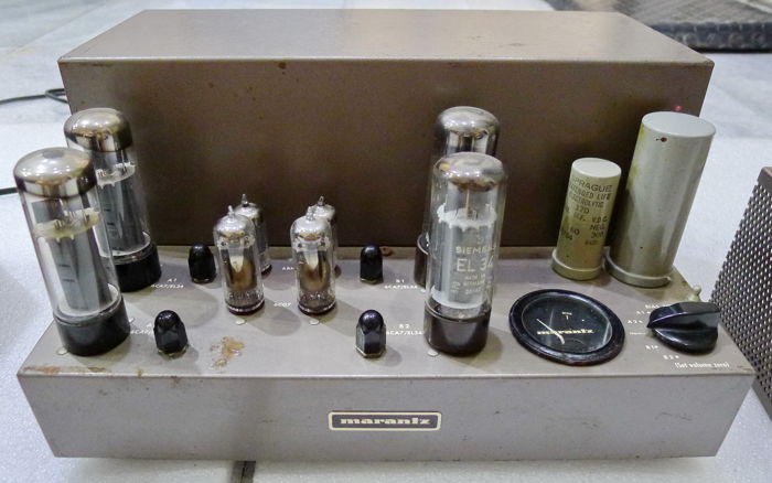 Marantz 8B vintage stereo tube power amp. Voltage : 110...