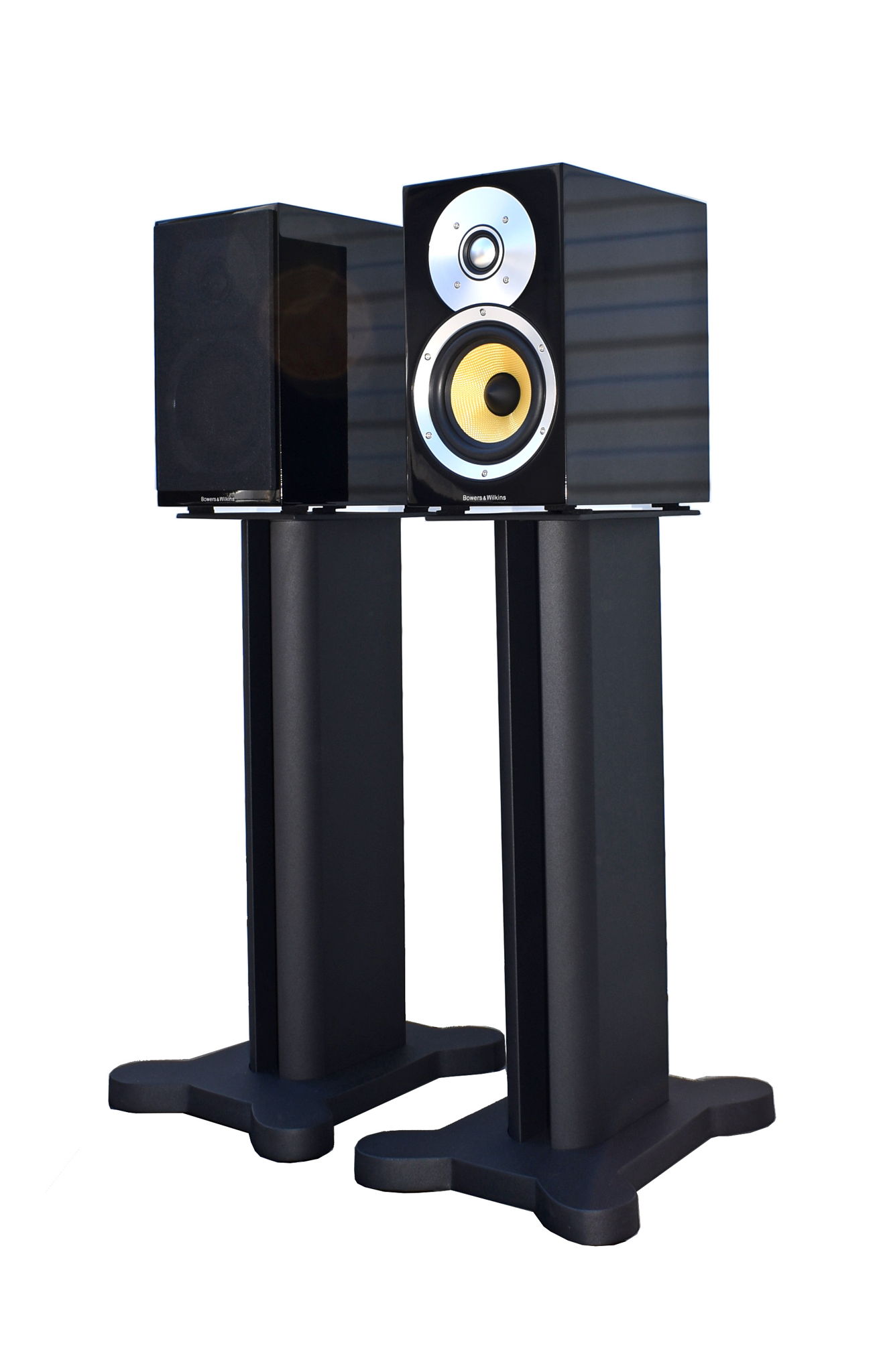 (2) B&W (Bowers & Wilkins) CM 1 2-Way Bookshelf Stereo ...