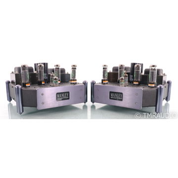 Manley Snapper Mono Tube Power Amplifiers; Black Pair (...