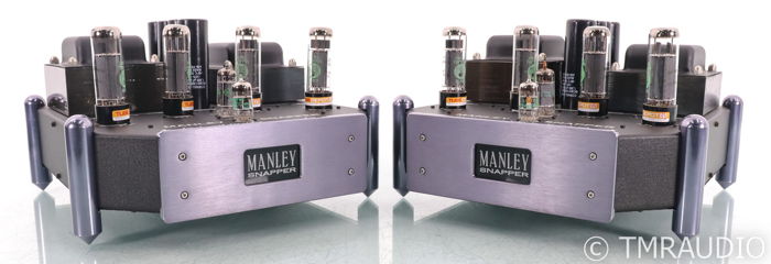 Manley Snapper Mono Tube Power Amplifiers; Black Pair (...