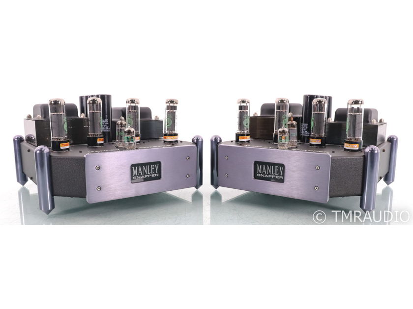 Manley Snapper Mono Tube Power Amplifiers; Black Pair (45796)
