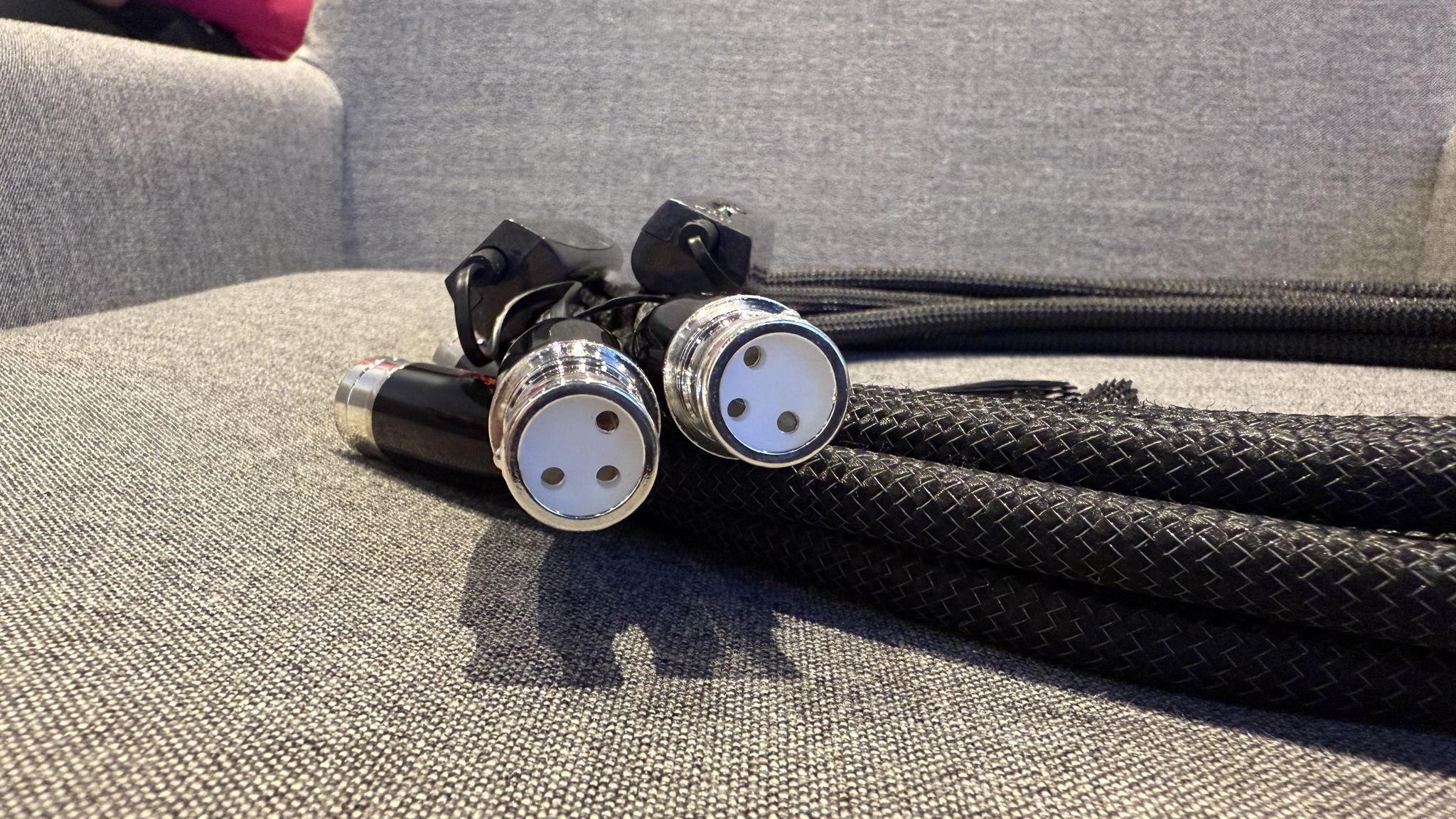 Audioquest Wind XLR 2.5M Interconnect Cables EXCELLENT 3