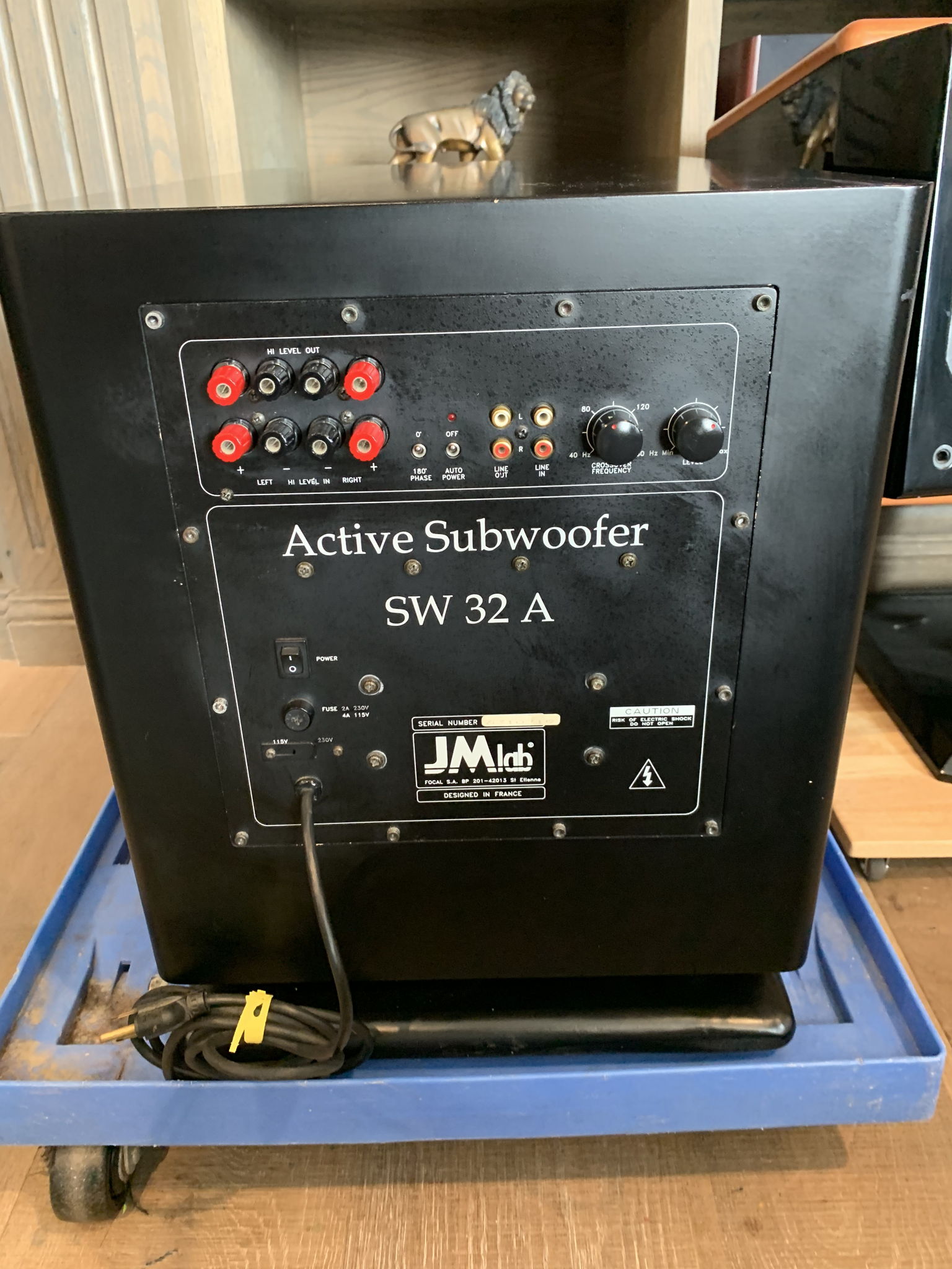 Focal JM Labs  SW-32a Active subwoofer Grest Vondition ... 5
