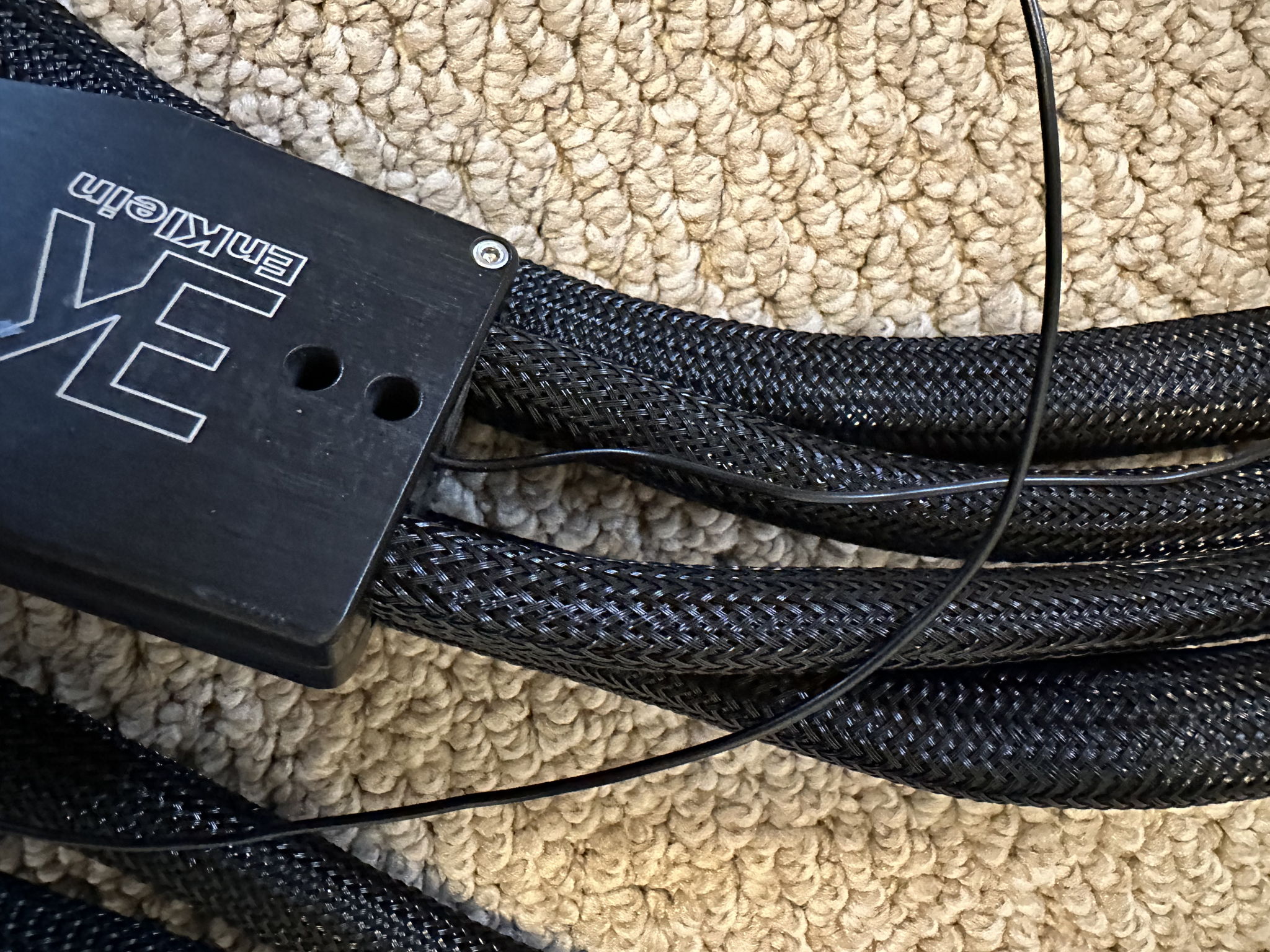 EnKlein Titan 8 foot speaker cables 3