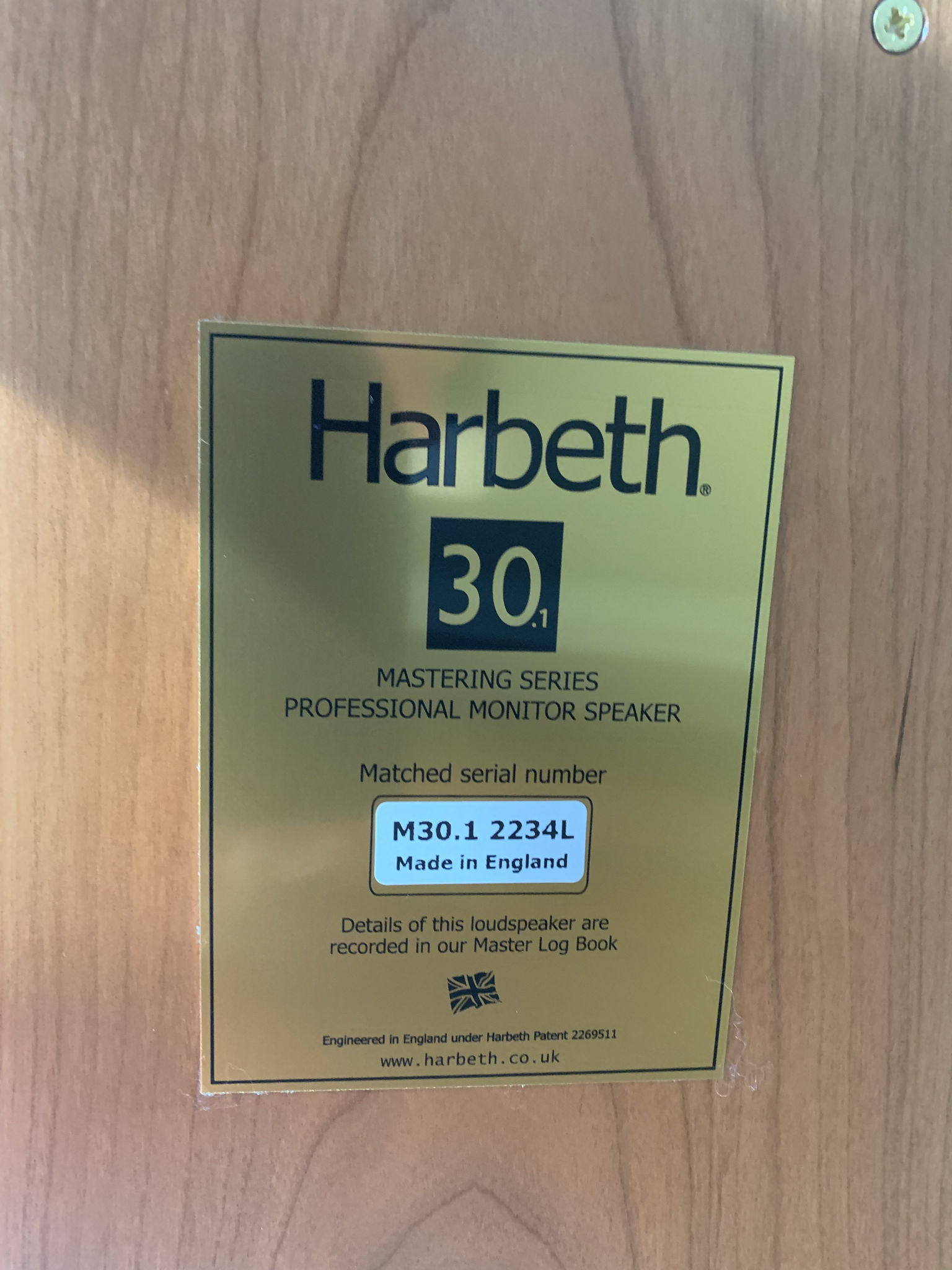 Harbeth M30.1 6