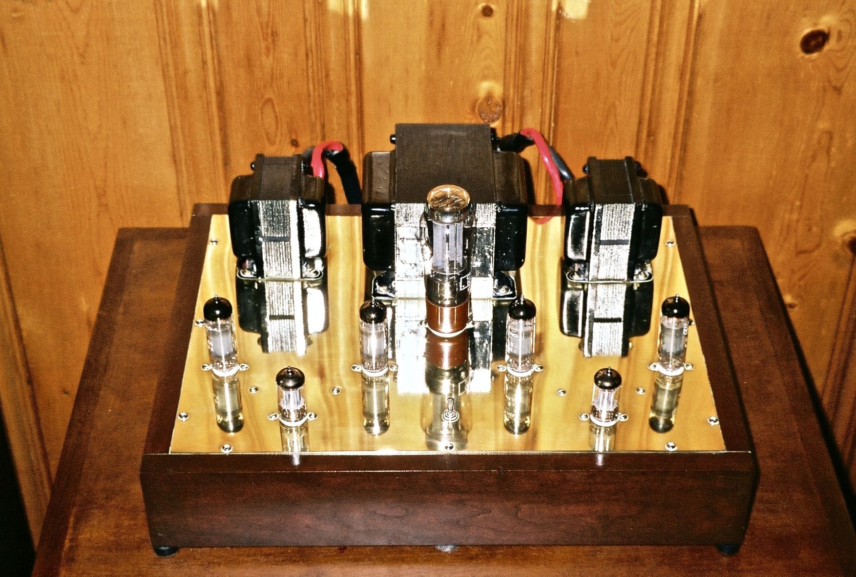 My Custom EL-84 amp I built with vintage Pilot Iron, NOS Mullard Rectifier, and NOS German driver and output tubes 