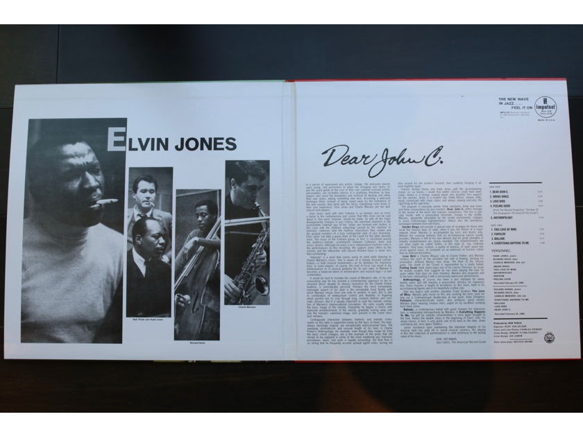 Elvin Jones Dear John C. - Impulse Reissue - Analogue Productions - Mint
