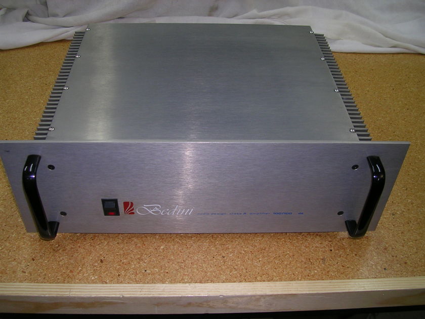 パワーアンプBedini Classic 100 Mono Amplifiers Restoring the Rare Bedini Classic 100 Class A Amplifier