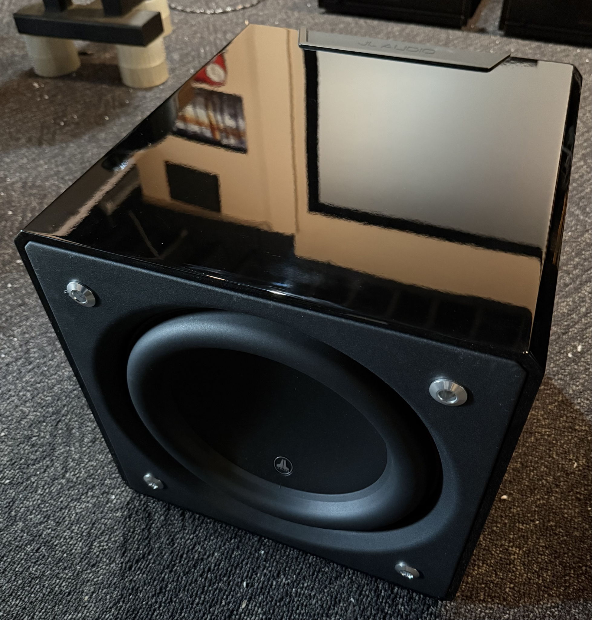 JL Audio e112-Gloss Black option, 12" Powerful Sub Woofer 3