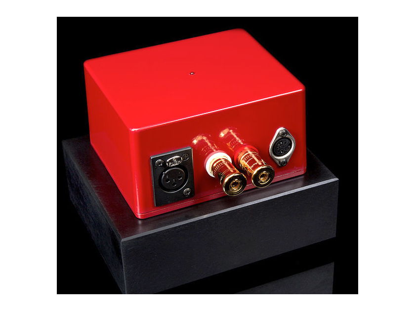 Digital Amplifier Company Desktop Cherry Maraschino Monoblocks