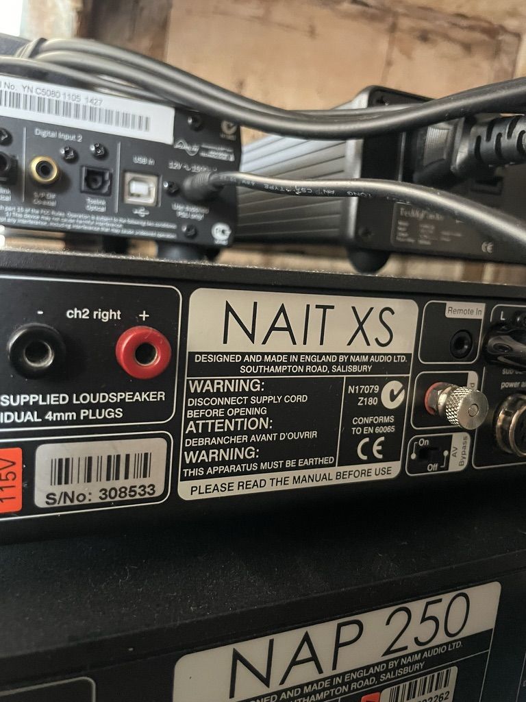 SET! Naim XS, NAP 250.2, Teddy Pardo PS, DAC. 4