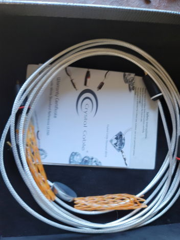 Crystal Cable Reference Diamond RCA Interconnects, 2 Me...
