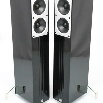 Q Acoustics Concept 40 Floorstanding Speakers; Gloss Bl...