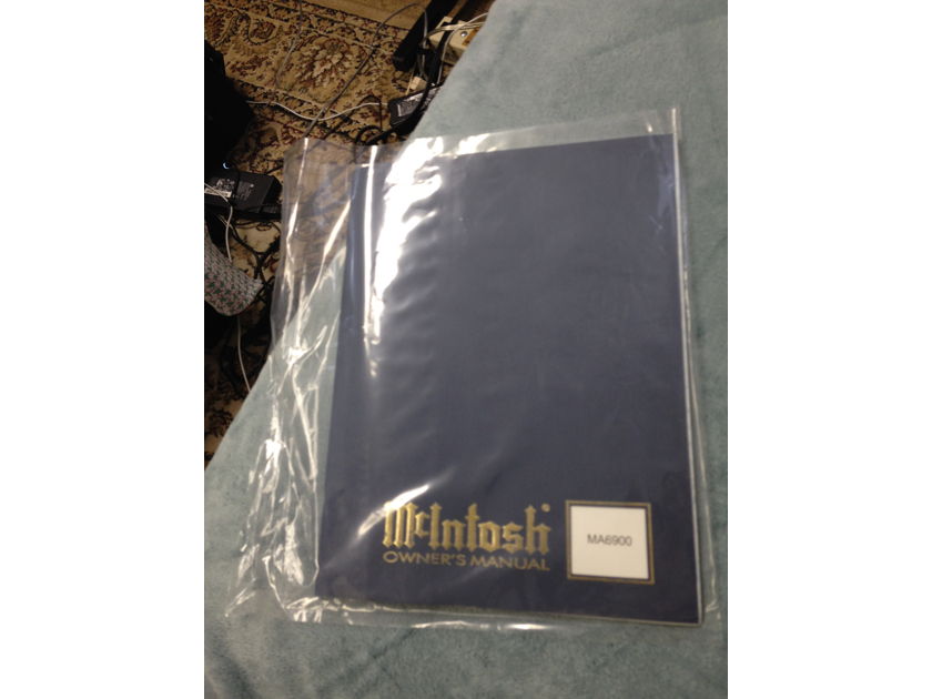 FOR SALE: McIntosh MA6900 Original Owners Manual