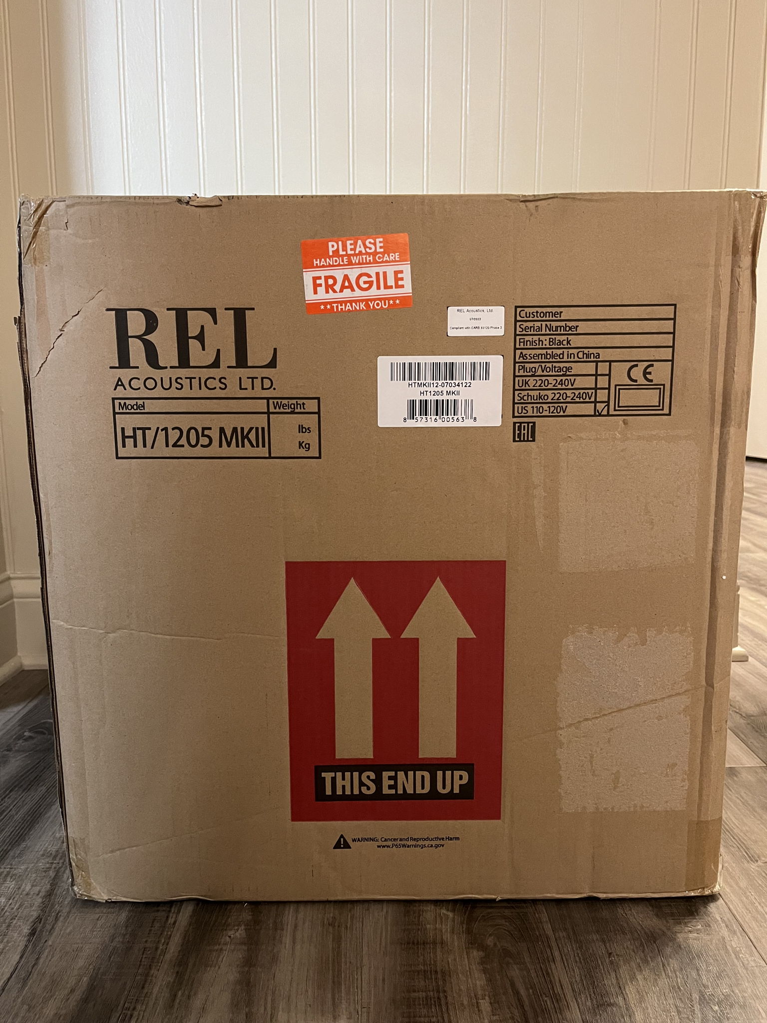 REL Acoustics HT 1205 MkII 12" Subwoofer - New and Unop... 4