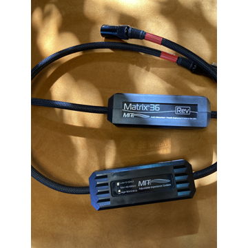 MIT Cables MATRIX REV 36 BALANCED XLR, 1M PR, LATEST SE...