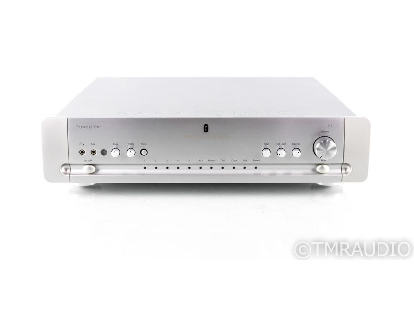Parasound Halo P5 2.1 Stereo Preamplifier; Remote; MM/MC Phono (20834)