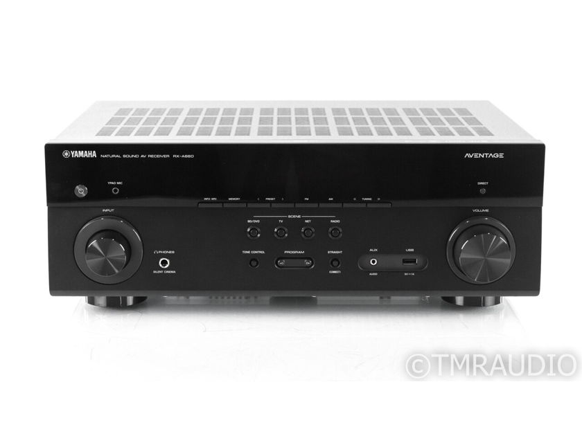 Yamaha RX-A660 7.2 Channel Home Theater Receiver; RXA660; Bluetooth; Remote (21965)