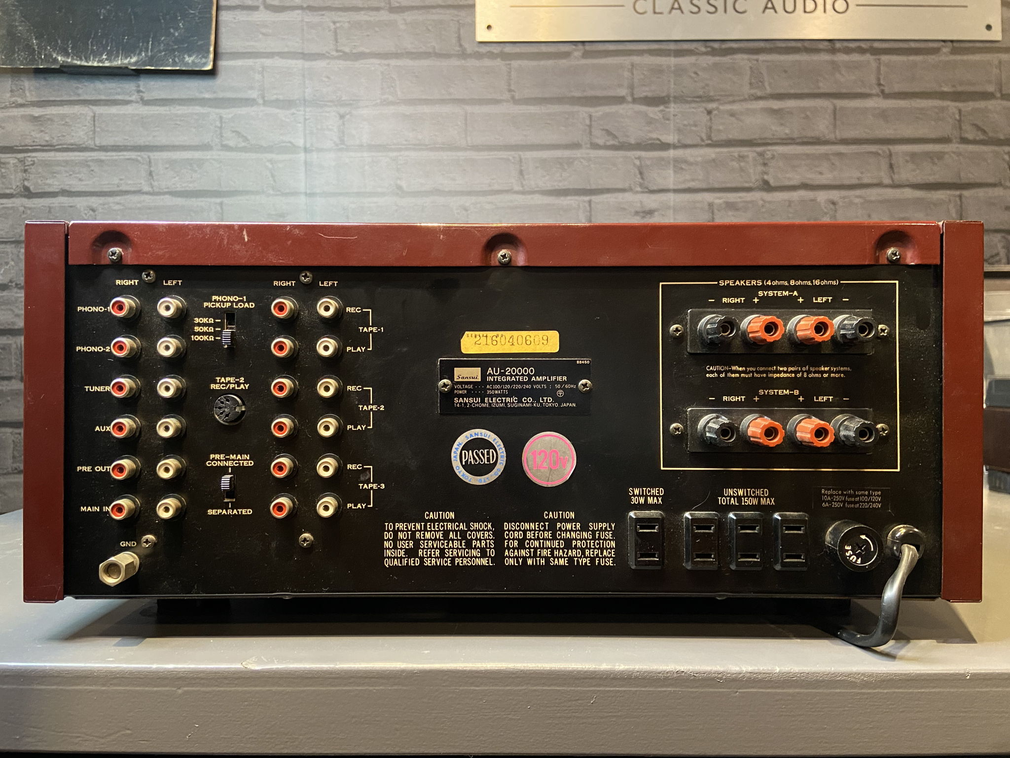 Sansui AU-20000 integrated Amplifier, fully working, be... 13