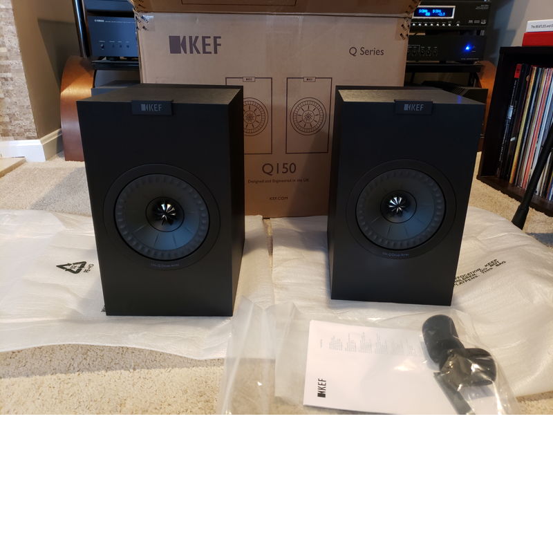 KEF ペア　＋付属品一式 Q150