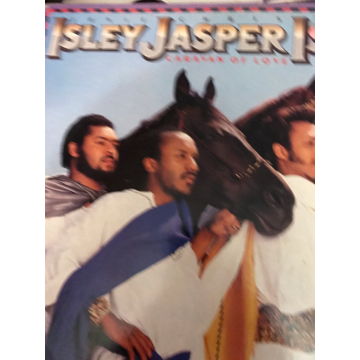 ISLEY JASPER ISLEY CARAVAN OF LOVE LP WITH INNER  ISLEY...