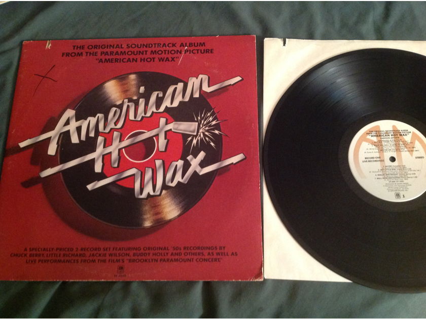 Various  American Hot Wax Soundtrack Stereo & Mono LP A & M Records