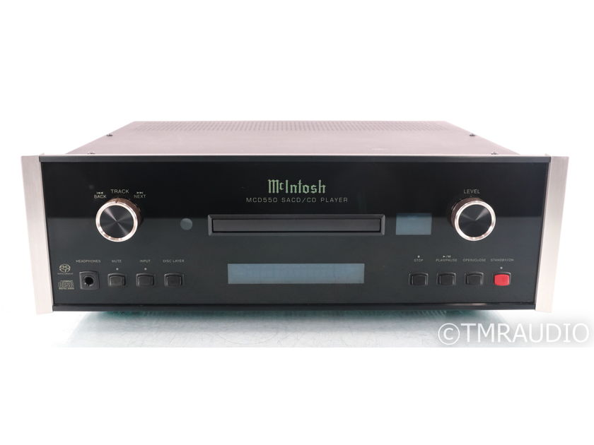 McIntosh MCD550 SACD / CD Player; MCD-550; DAC; Remote (44736)