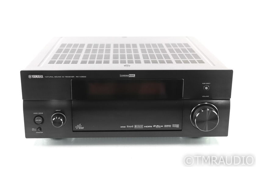 Yamaha RX-V3800 9.1 Channel Home Theater Receiver; MM Phono; Black; Remote (30322)