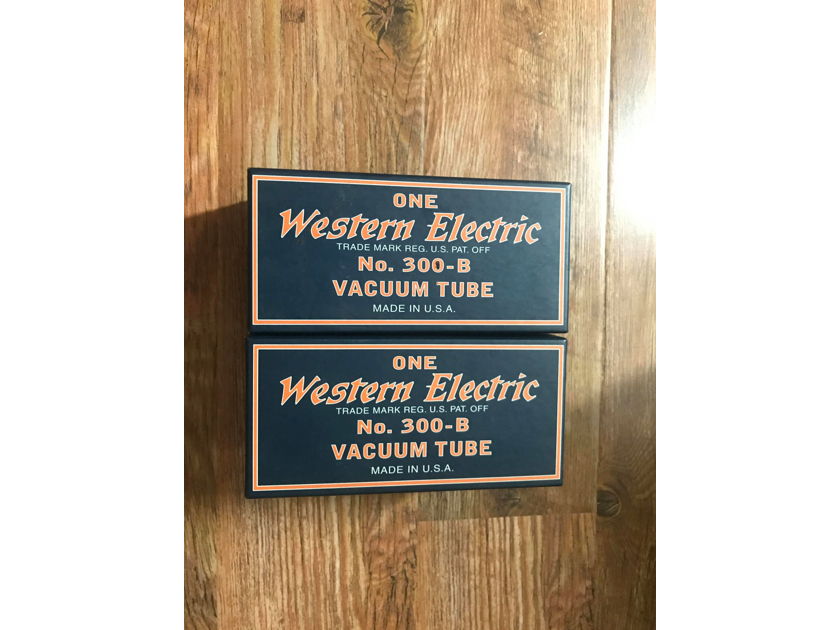 Western Electric WE 300B pair