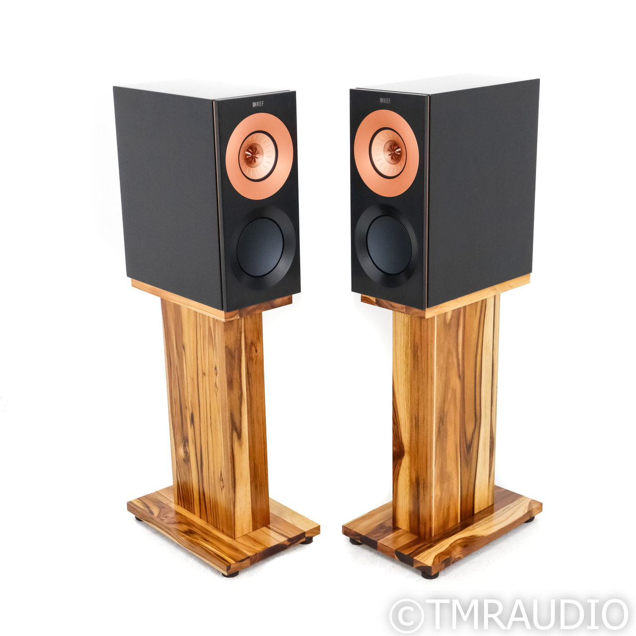 KEF Reference 1 Meta Bookshelf Speakers; Black & Copper...