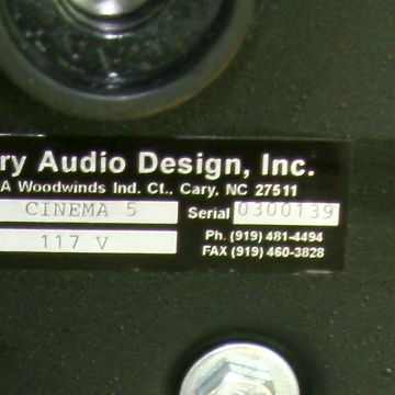 Cary Audio Cinema 5