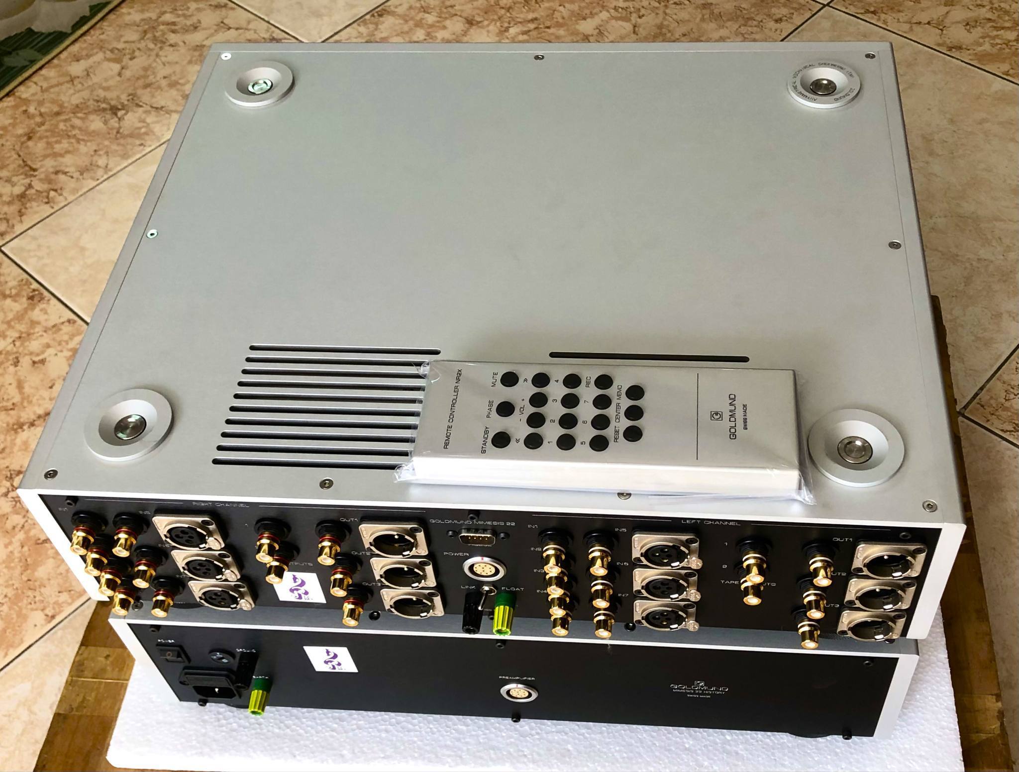 Goldmund 22H Preamp - Free Shipping - Price Reduced! 7