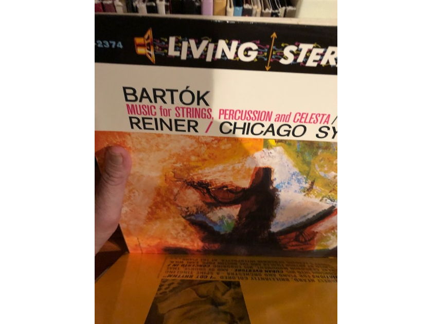 50% off original listing space Reiner, Chicago Symphony Bartok Strings Percussion Celesta Reiner Classic 180 Gram 45 RPM 4 LP Price lowered by $50