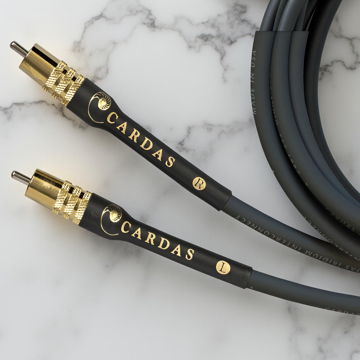 Cardas Iridium RCA-to-RCA Interconnect Cable - 1.0M Pair