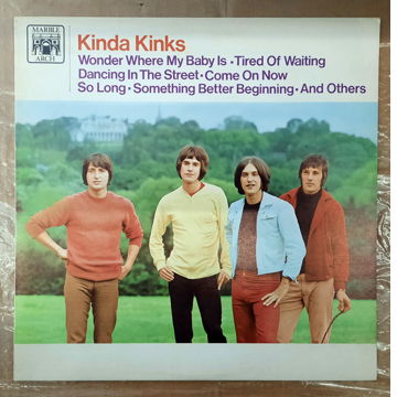 The Kinks – Kinda Kinks NM REISSUE VINYL LP CANADA Marb...