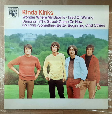 The Kinks – Kinda Kinks NM REISSUE VINYL LP CANADA Marb...