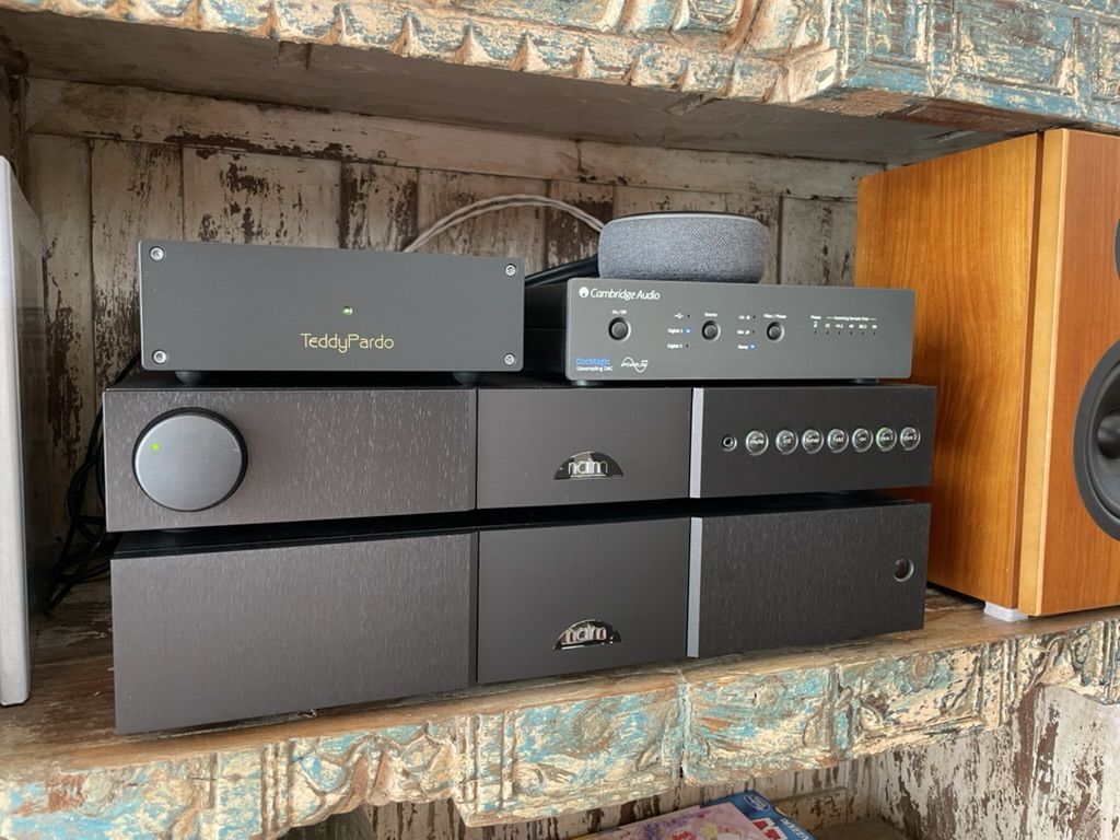 SET! Naim XS, NAP 250.2, Teddy Pardo PS, DAC. 3