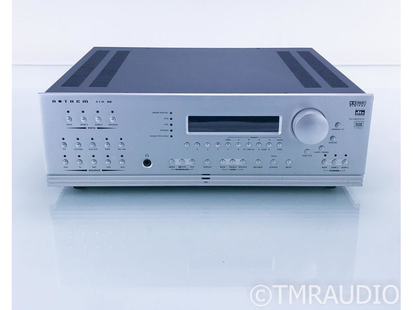 Anthem AVM 20 7.2 Channel Home Theater Processor; AVM20; AS-IS (Bad Volume Knob) (17949)