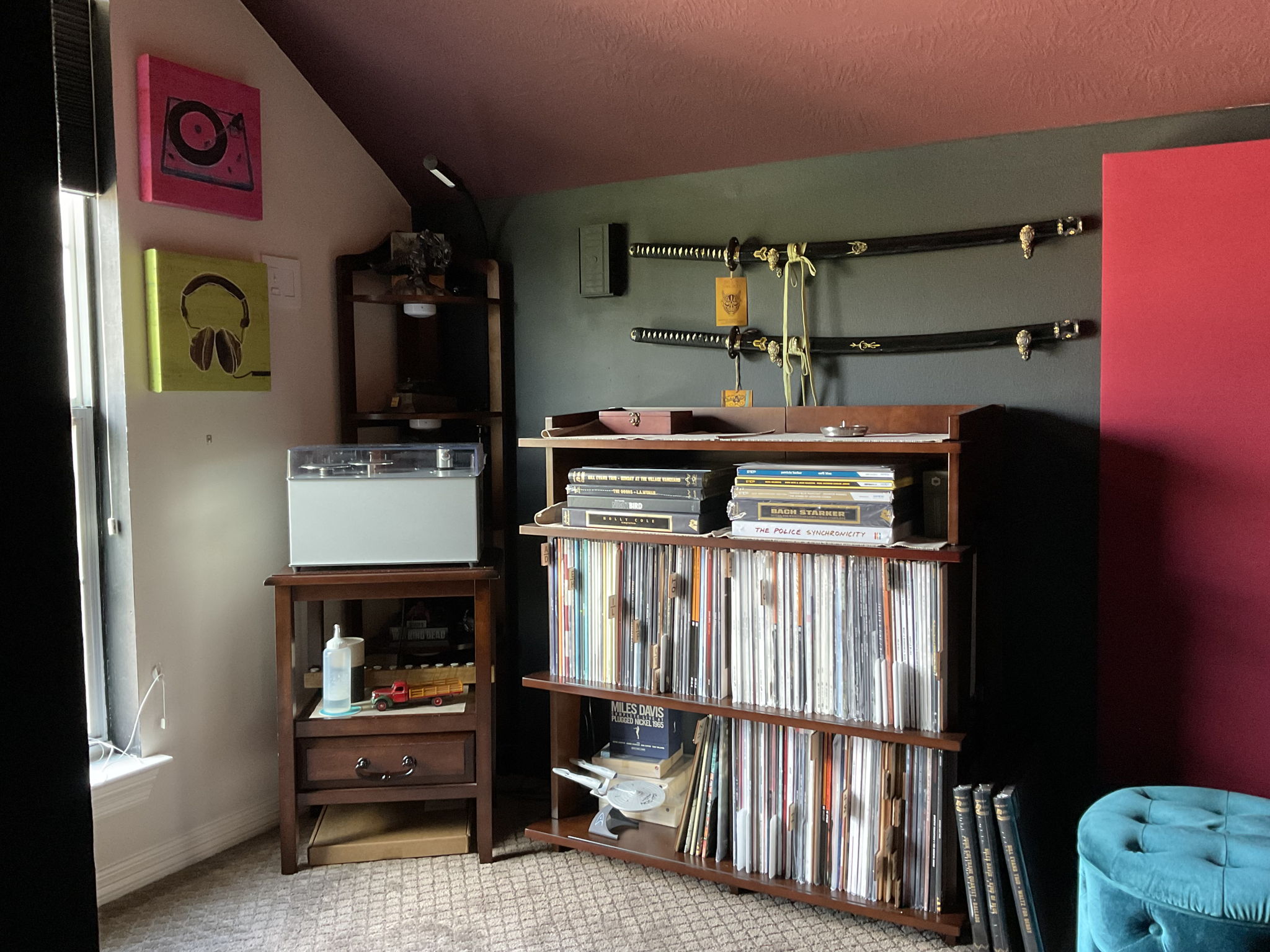 The Record Collection / Cleaning Station