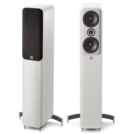 Q Acoustcs Concept 50 Floorstanding Speakers; White  (5...
