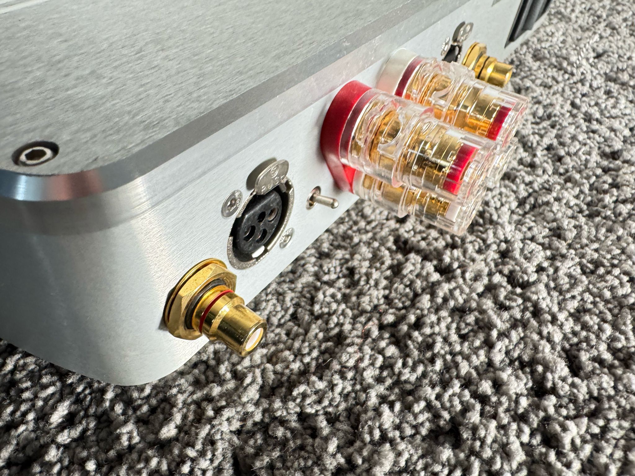 Chord Company Mezzo 140 power amplifier in silver 3