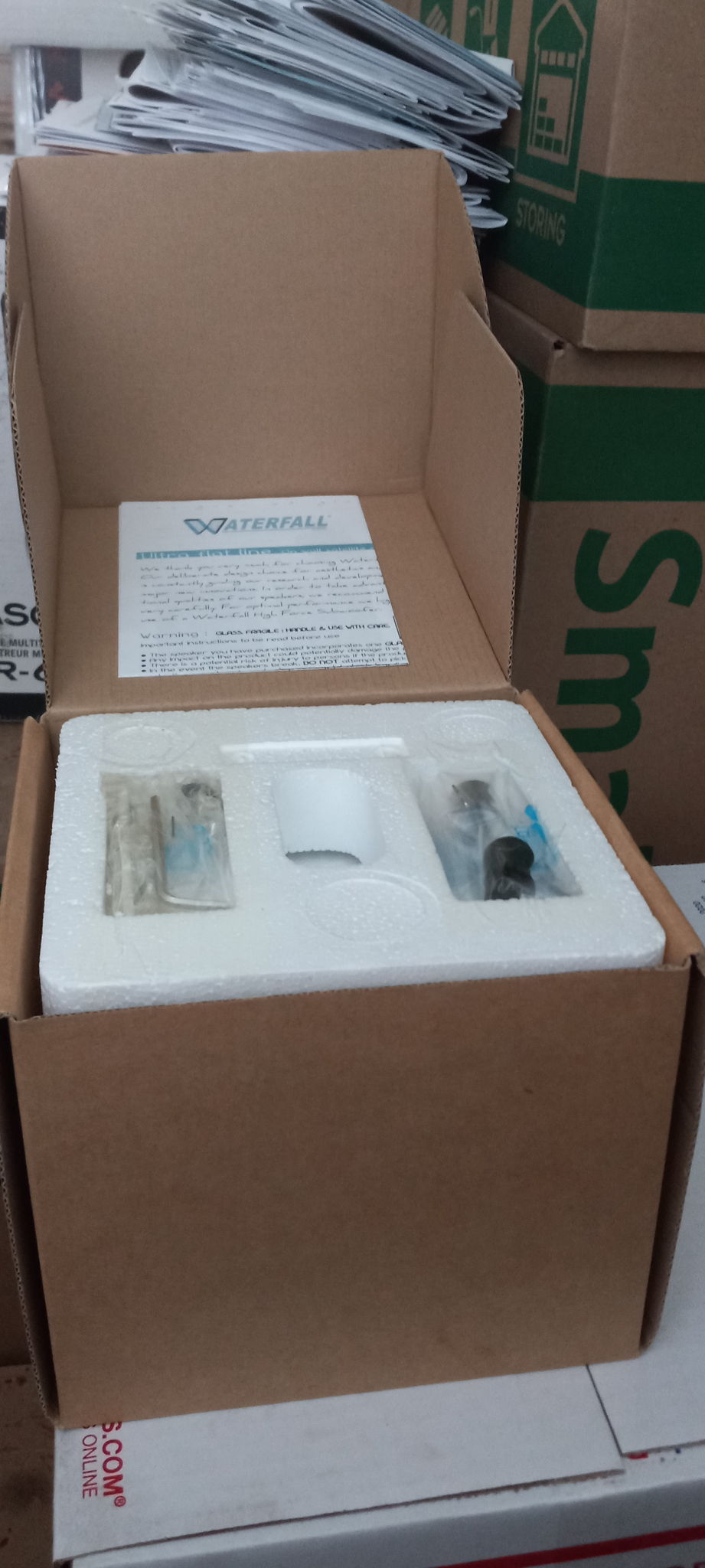 Waterfall Audio GLASS WHITE Home Theater 5 Speaker Matc... 13