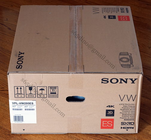 Sony VPL-VW295ES 4K SXRD Home Cinema Projector Brand Ne...